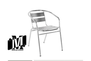 sillas de aluminio para restaurantes vivaldi camelia